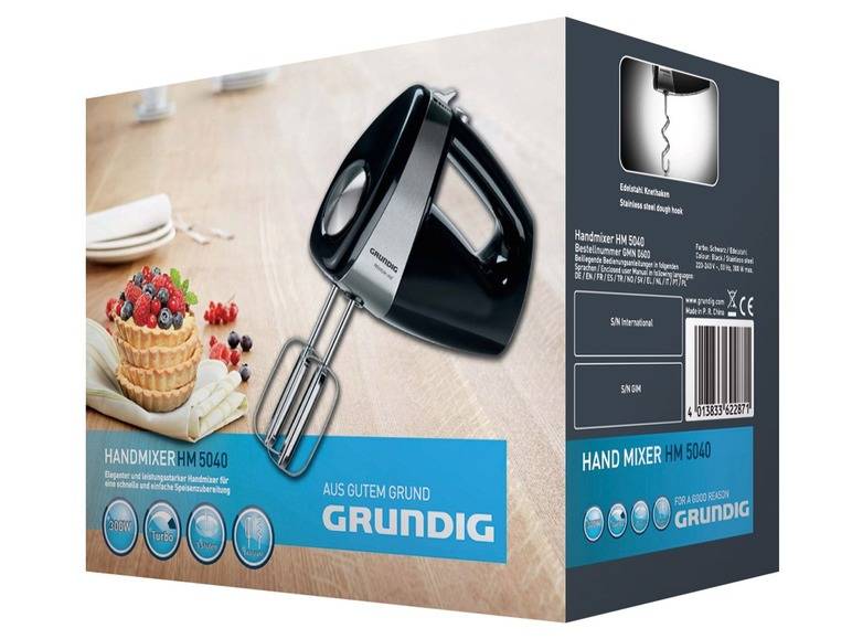 GRUNDIG Handmixer HM 5040 Auslauf