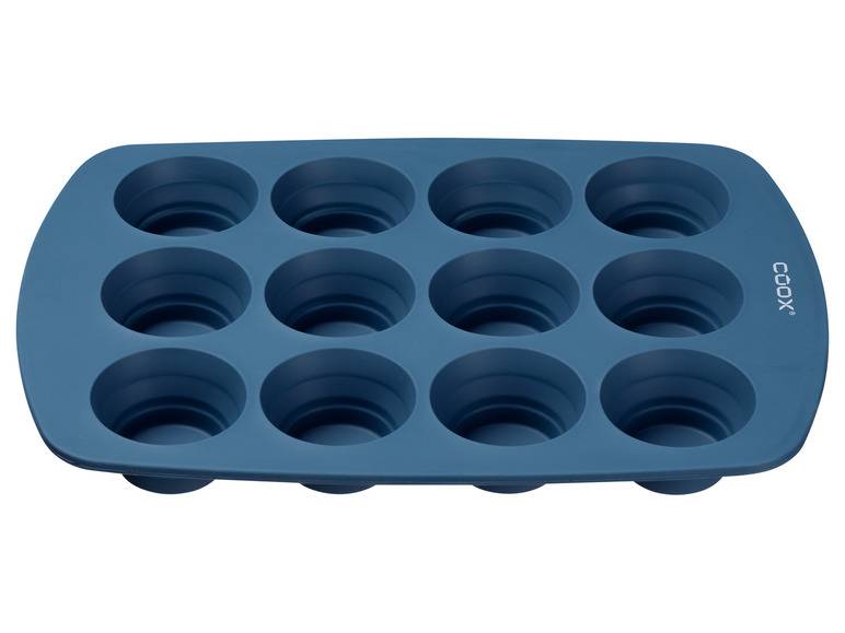 Coox Silikon-Muffinform, für 12 Muffins Versandkostenfrei