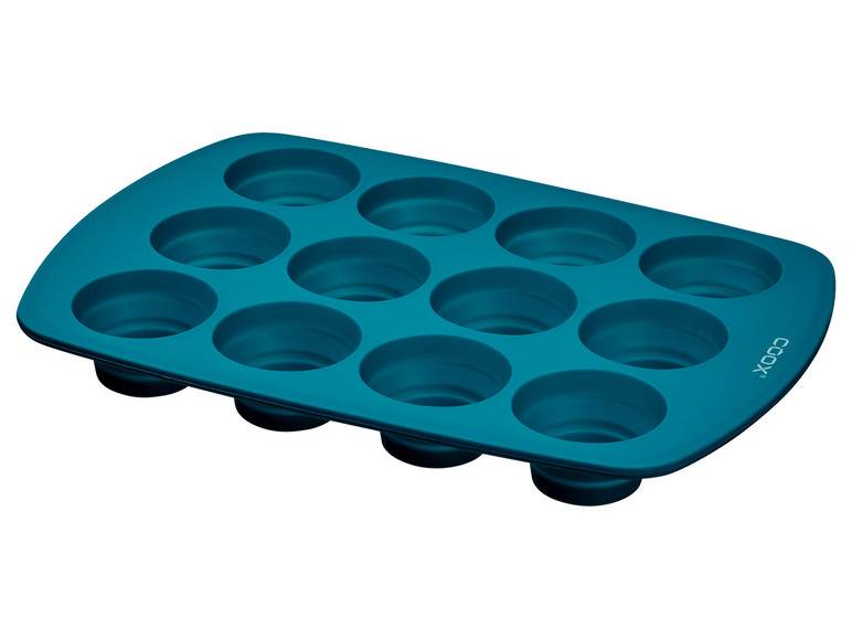 Coox Silikon-Muffinform, für 12 Muffins Versandkostenfrei
