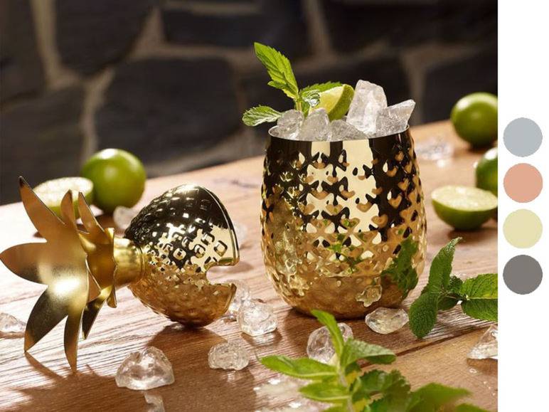 ECHTWERK Cocktailbecher Ananas 0,5l Exklusivangebot
