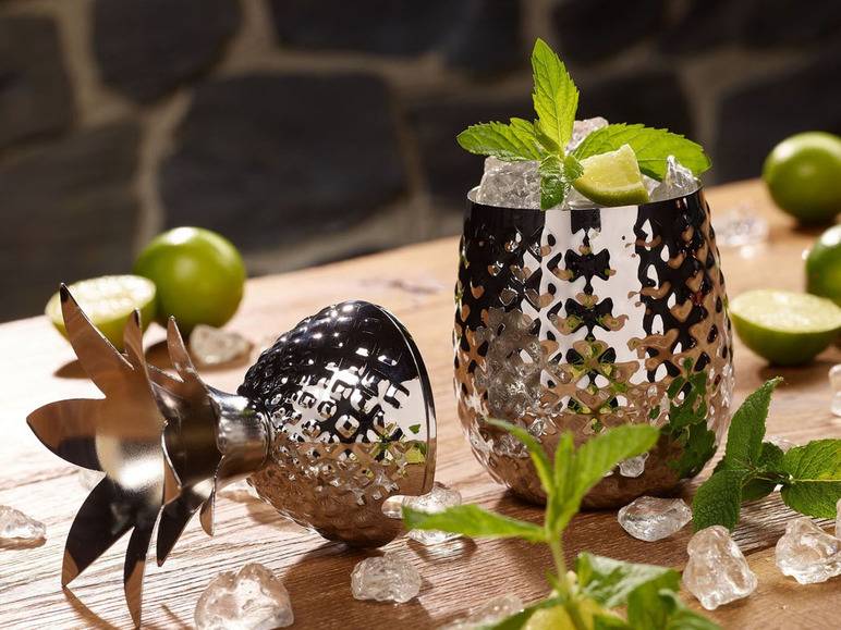 ECHTWERK Cocktailbecher Ananas 0,5l Exklusivangebot
