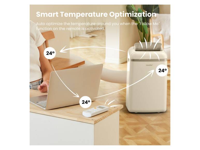 Comfee Mobiles Klimagerät »Smart Cool 12000 Plus«, für Räume bis 43 m² Weihnachtsangebot