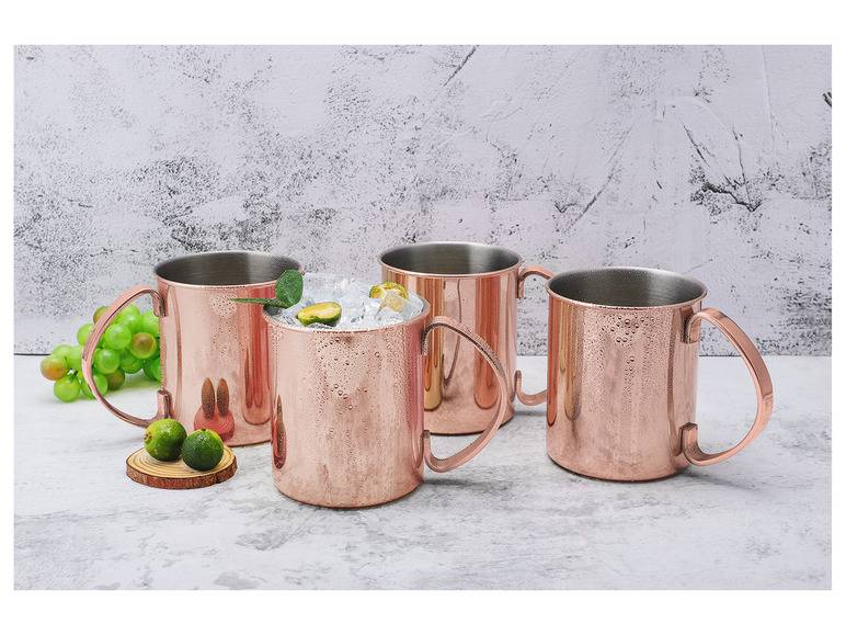 ECHTWERK Moscow Mule Becher Set aus Edelstahl Bis zu 60% Rabatt