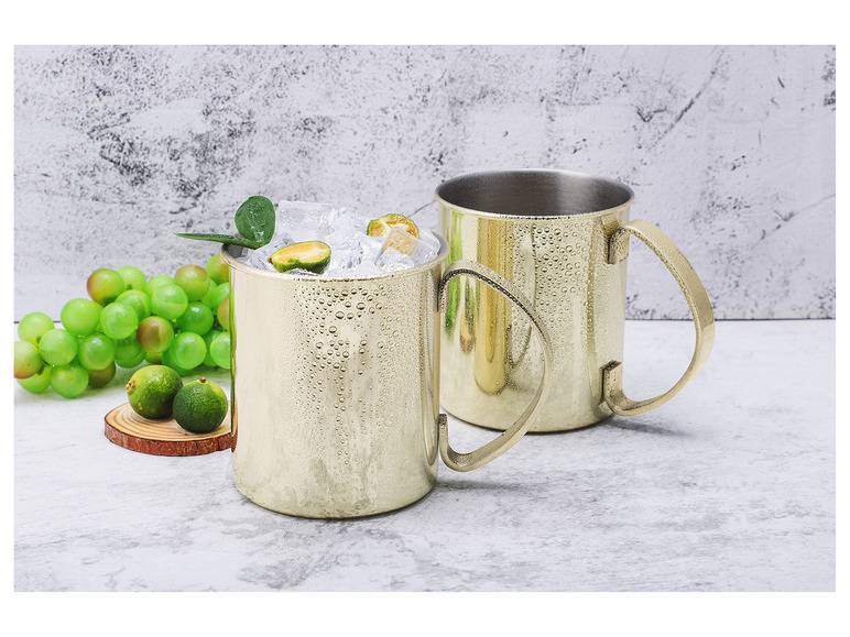 ECHTWERK Moscow Mule Becher Set aus Edelstahl Bis zu 60% Rabatt