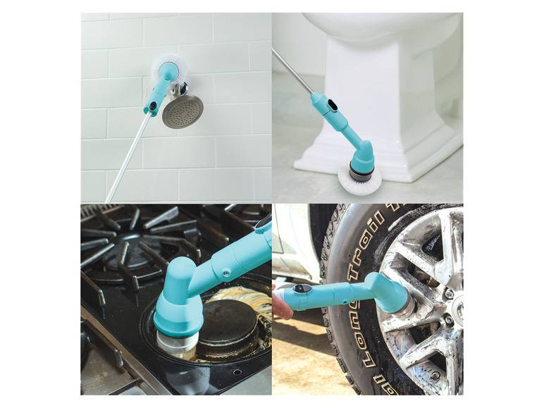 Genius Reinigungsbürste Turbo Scrub Pro, 6-tlg Limitierter Zeitrabatt