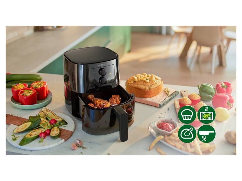 PHILIPS Essential Airfryer Compact »HD9200/90«, 1400 W Sonderangebot