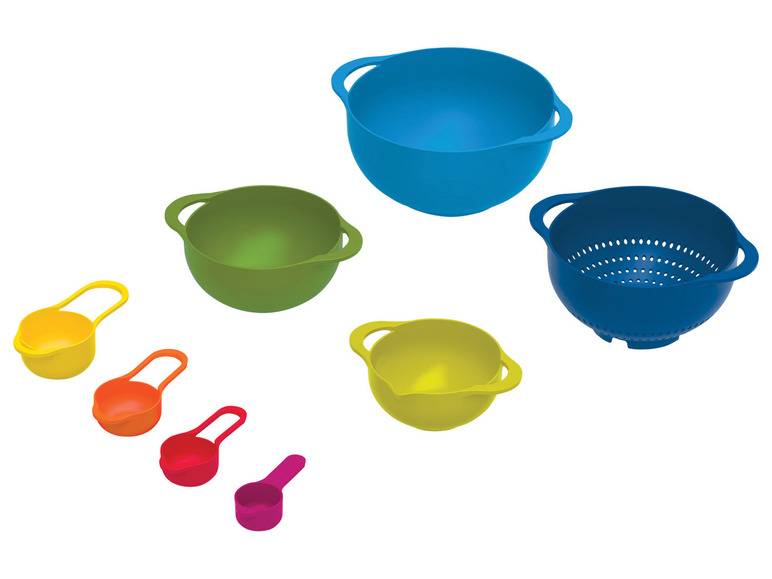 Joseph Joseph Schüsselset / Speisenzubereitungsset, 8-teilig Neueste Mode