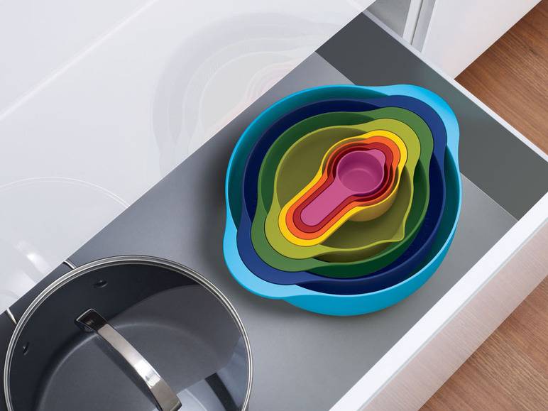 Joseph Joseph Schüsselset / Speisenzubereitungsset, 8-teilig Neueste Mode