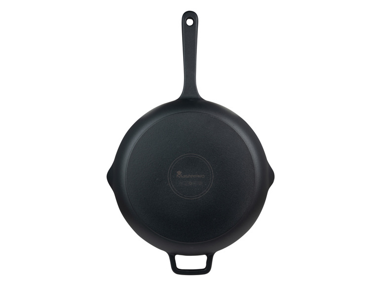 Masterpro Gusseisenpfanne, 28 cm, mit Emaille-Beschichtung Kostenloser Versand international