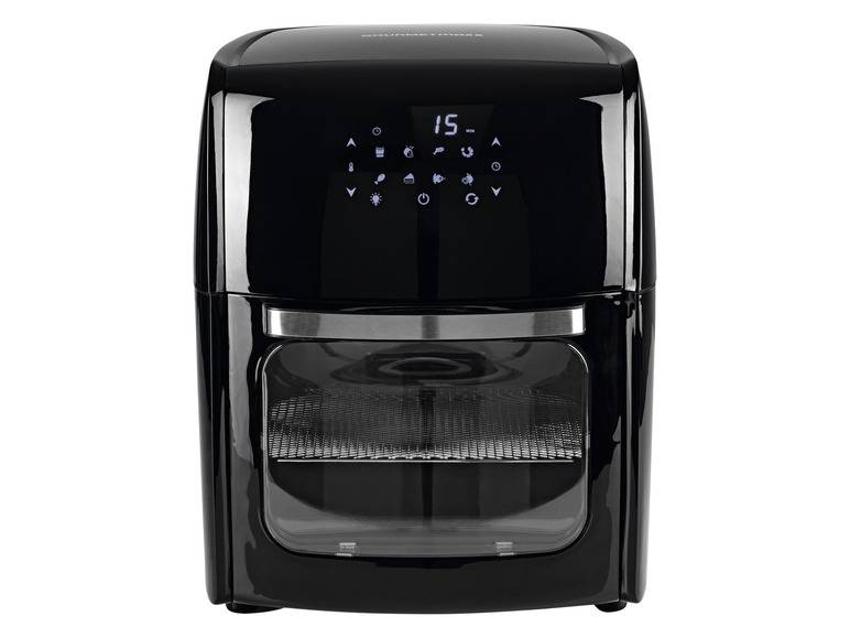 GOURMETmaxx Heißluftfritteuse mit Rotisserie, 1800 W, 12 l Black Friday Preise