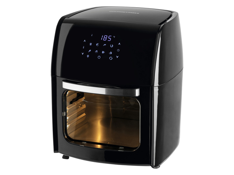 GOURMETmaxx Heißluftfritteuse mit Rotisserie, 1800 W, 12 l Black Friday Preise