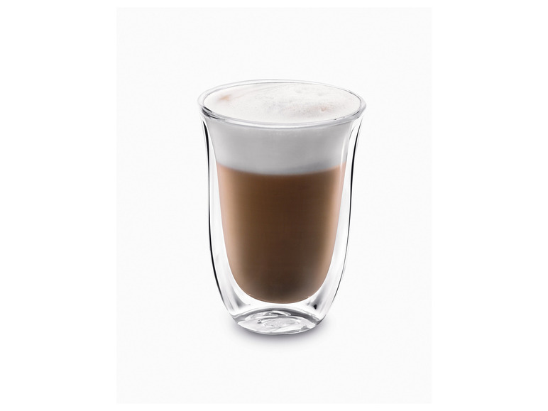 Delonghi Latte Macchiato Gläser, 220 ml, 2er Set Auslauf
