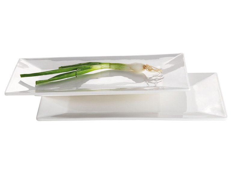 MÄSER Serie Trendy Line, Platte rechteckig, 28 x 17 cm, im 2er-Set Schlussverkauf