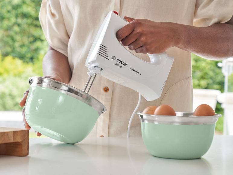 BOSCH Handrührer »MFQ3010«, 300 W, mit Rührbesen und Knethaken Versandkostenfrei