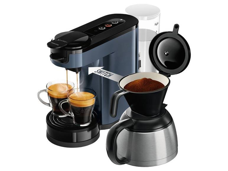 PHILIPS Senseo Switch Pad- und Filterkaffeemaschine »Switch HD7891/74«, 2-in-1-Brühtechnologie Sonderangebote