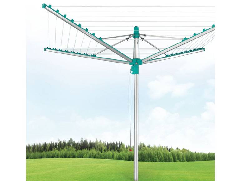LEIFHEIT Wäscheschirm Linomatic 500 Easy Neueste Stile