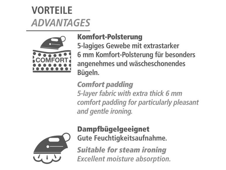 Wenko Bügeldecke »Air Comfort« Blitzbügler, dampfbügelgeeignet Zeitbegrenzte Promotion