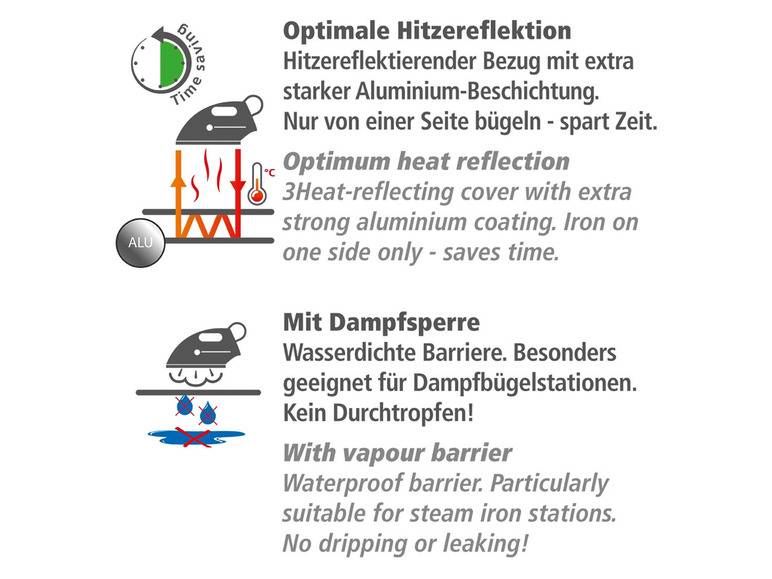 Wenko Bügeldecke »Air Comfort« Blitzbügler, dampfbügelgeeignet Zeitbegrenzte Promotion