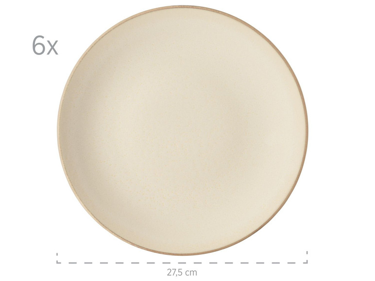 MÄSER Serie Ossia, Teller-Set für 6 Personen Discount Store für neue Produkte
