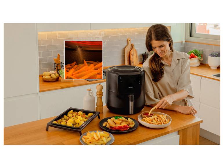 Cecotec Heißluftfritteuse Cecofry Rain »3300«, 1550 W Black Friday Preise