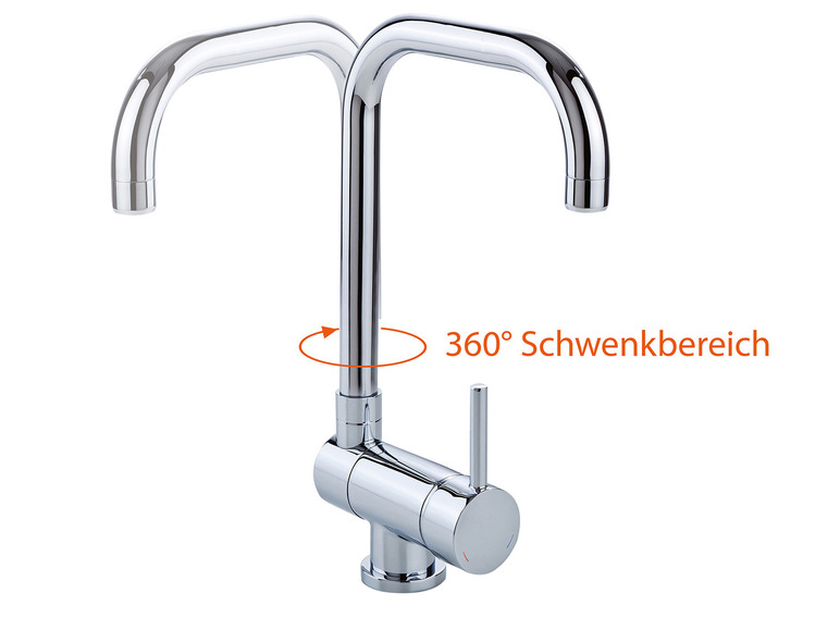 Eisl Küchenarmatur »FLEXO«, Wasserhahn Küche für Unterfenster-Montage Riesige Ersparnisse