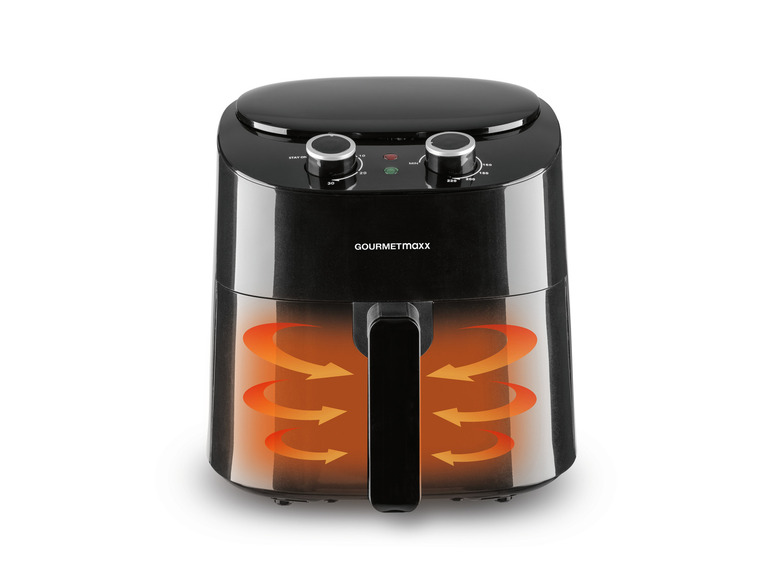 GOURMETmaxx Heißluft-Fritteuse Mechanisch 4,5 l Super Sparpreis