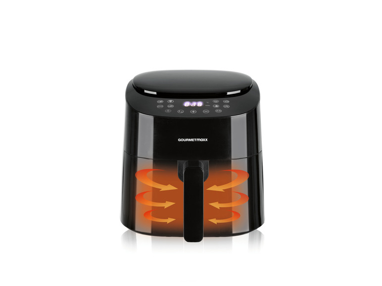 GOURMETmaxx Heißluft-Fritteuse Digital, 4,5 l, 1400 W Letzter Tag
