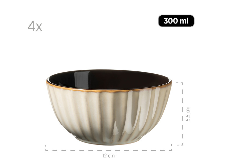 MÄSER Frühstücksset »Confino«, 12-teilig, aus Keramik Nur für heute