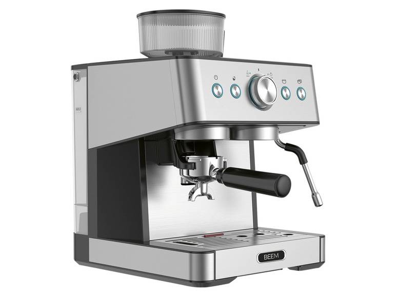 BEEM Siebträgermaschine mit Mahlwerk, Thermoblock, Heizsystem Bis zu 55% Rabatt