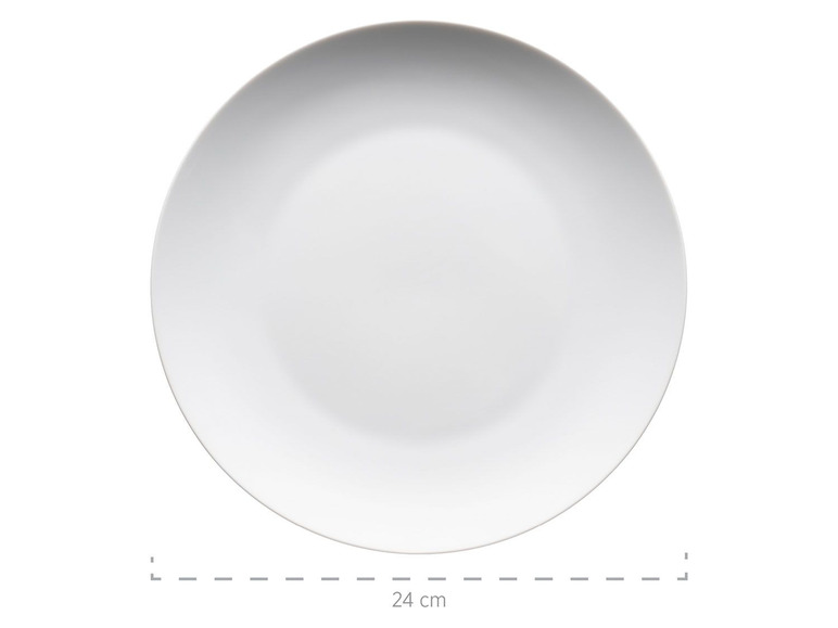 MÄSER Serie Barca, Frühstücks-Geschirr für 6 Personen, 18-tlg. Set, Porzellan Clearance-Verkauf