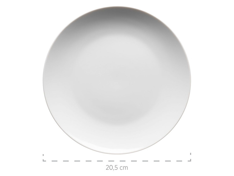 MÄSER Serie Barca, Frühstücks-Geschirr für 6 Personen, 18-tlg. Set, Porzellan Clearance-Verkauf