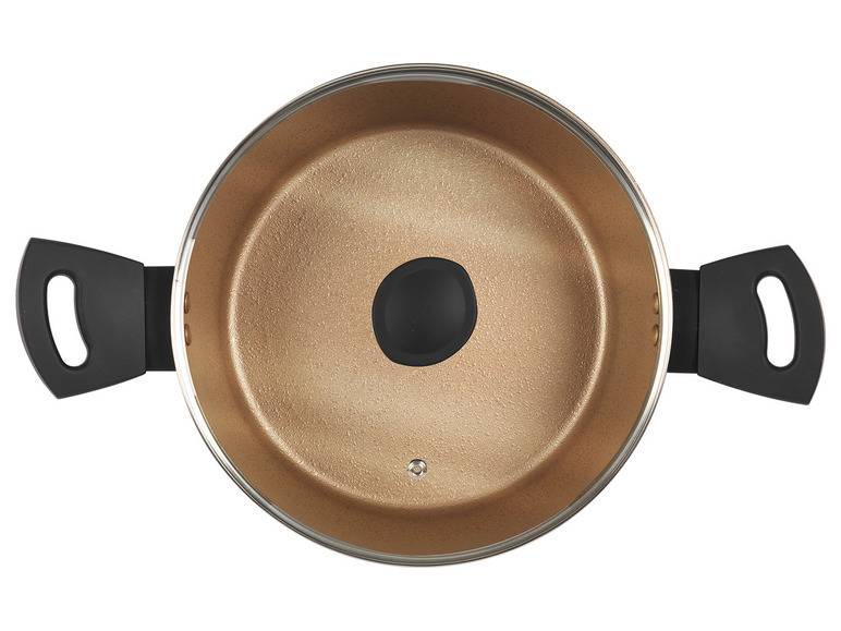 Russell Hobbs Aluminium Topf Opulence Collection Schwarz/Gold 2025