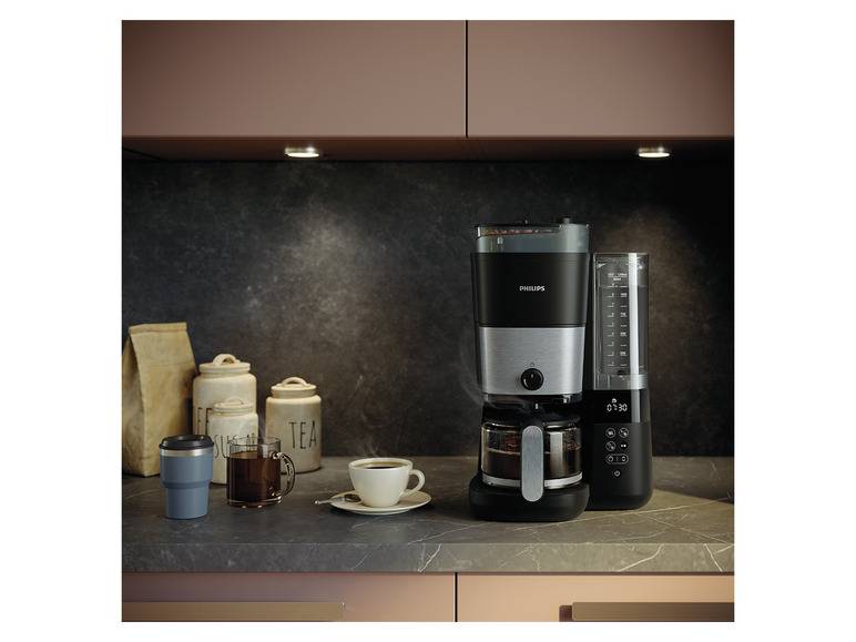 PHILIPS Kaffeemaschine Grind Brew »HD7888/01« Auslauf