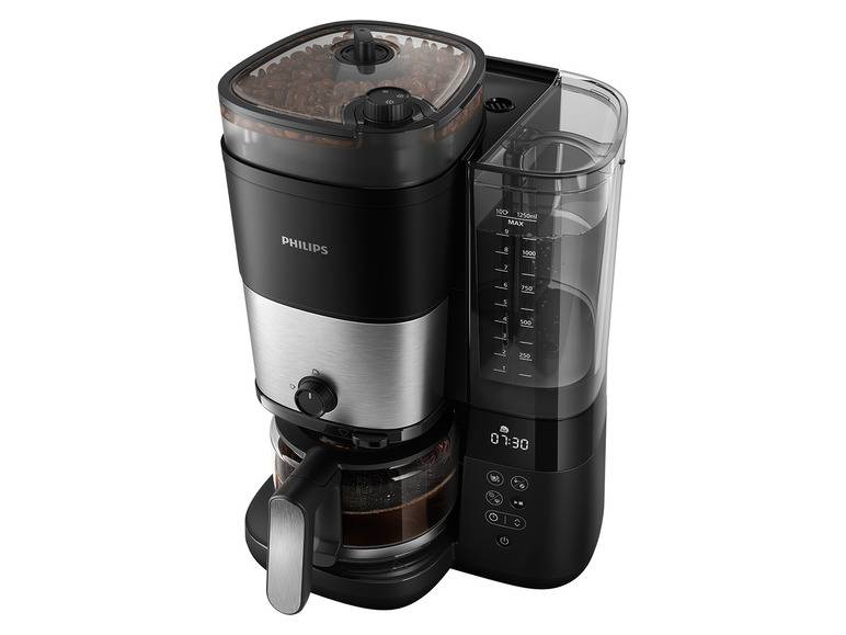 PHILIPS Kaffeemaschine Grind Brew »HD7888/01« Auslauf
