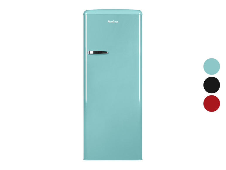 Amica Retro Kühl-Gefrierkombination »KSR 34 64 150TRB« Fabrikverkauf