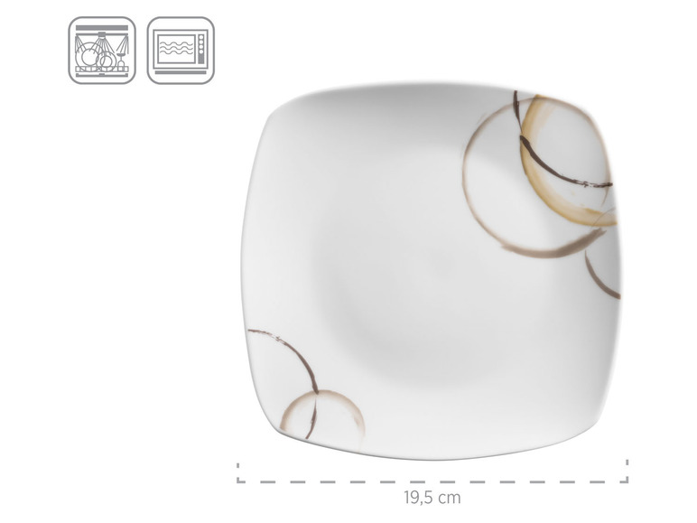 MÄSER Geschirr-Set »Nela«, beige/braun/weiß, 30-teilig Rabatt