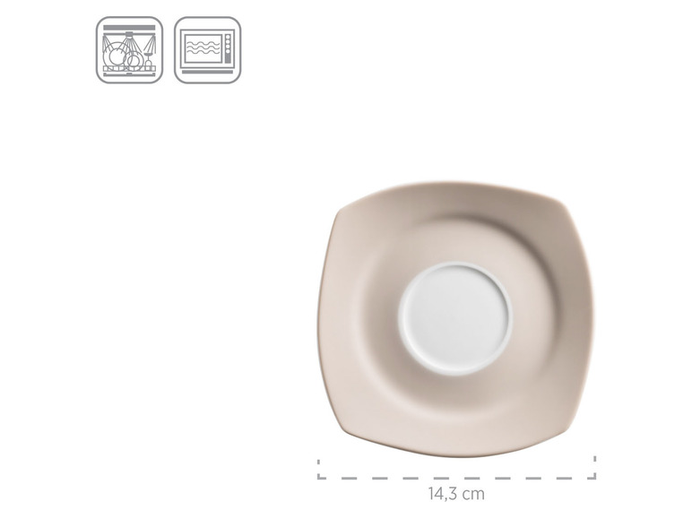 MÄSER Geschirr-Set »Nela«, beige/braun/weiß, 30-teilig Rabatt