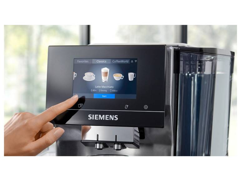 Siemens Kaffeevollautomat 'Slow Brew' »TQ717D03« Blitzangebot