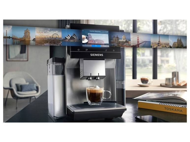 Siemens Kaffeevollautomat 'Slow Brew' »TQ717D03« Blitzangebot