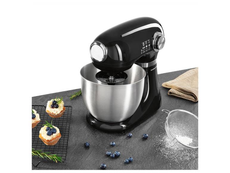 GOURMETmaxx Küchenmaschine 1000 W schwarz Tiefpreis