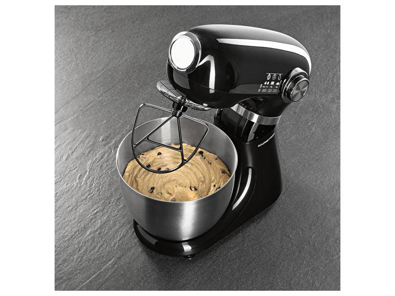 GOURMETmaxx Küchenmaschine 1000 W schwarz Tiefpreis