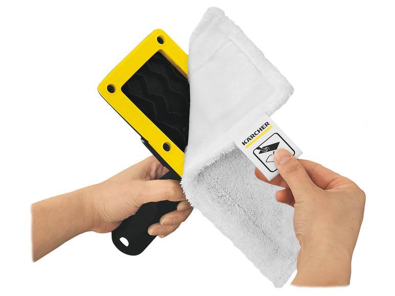 Kärcher Dampfreiniger »KST 2 Upright EasyFix«, mit Stoffbezügen Letzte 3 Tage