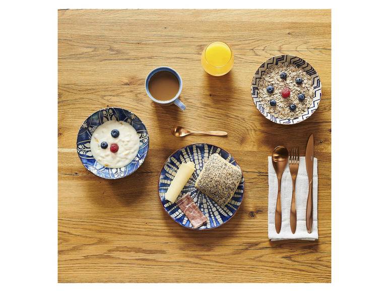 MÄSER Platzteller-Set »Iberico Blue«, 4-teilig, 4 Designs Neueste Stile