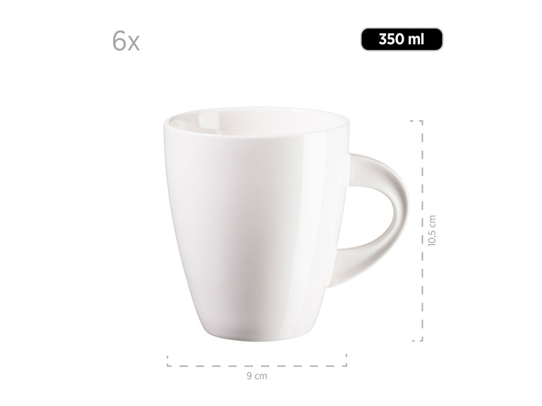 MÄSER Kaffeebecher-Set »La Musica«, 6-teilig, aus Porzellan Riesige Rabatte