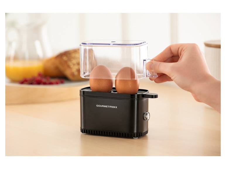 GOURMETmaxx Eierkocher Kompakt 2.0 250 W schwarz matt Angebote