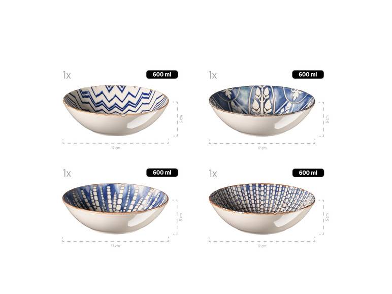 MÄSER Salat-Set »Iberico Blue«, 5-teilig, 4 Designs VIP-Rabatte
