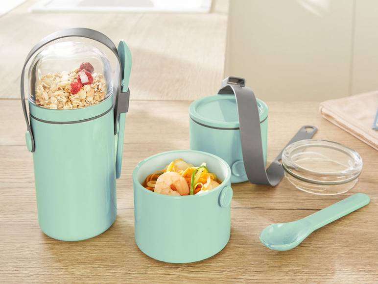 ERNESTO® To-Go-Boxen, mit Trageriemen Neueste Stile