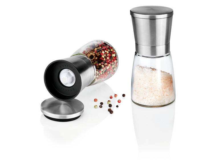 ERNESTO® Salz- und Pfeffermühle / Essig- und Öl-Spender, 2-teilig Letzter Tag