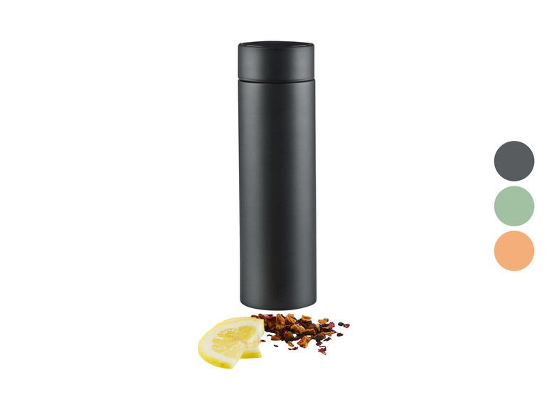 ERNESTO® Trinkflasche mit LED-Touchscreen, 450 ml 50% Rabatt mit kostenlosem Versand