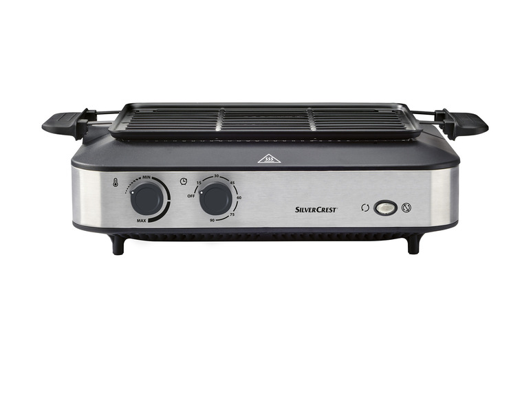 SILVERCREST® KITCHEN TOOLS Multifunktionsgrill SMEG 1600 A1, mit Kebabfunktion 2025